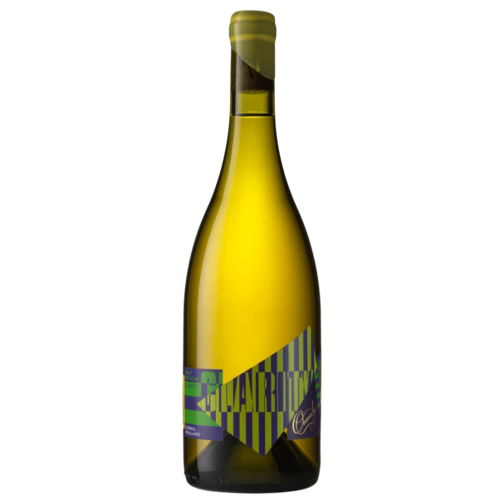 A bottle of 2023 Quealy Turbul Friulano 750ml White Wine
