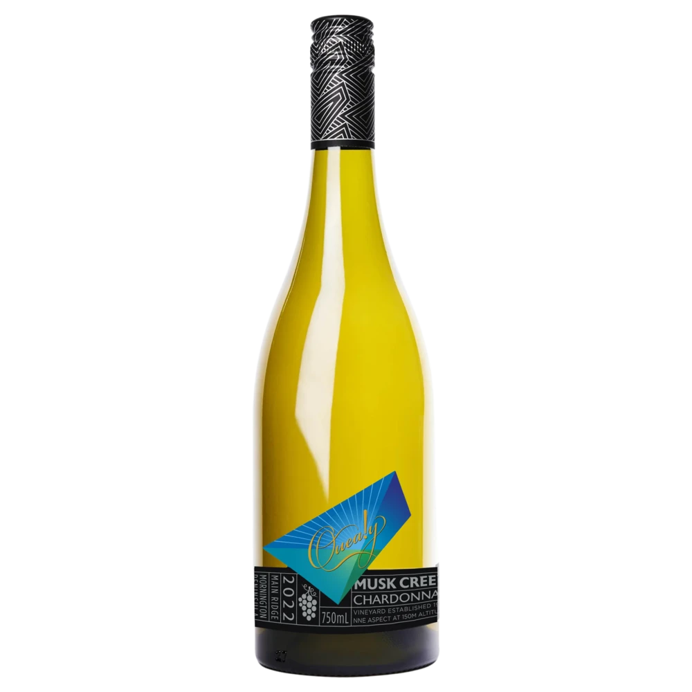 A bottle of 2024 Quealy Musk Creek Chardonnay 750ml White Wine