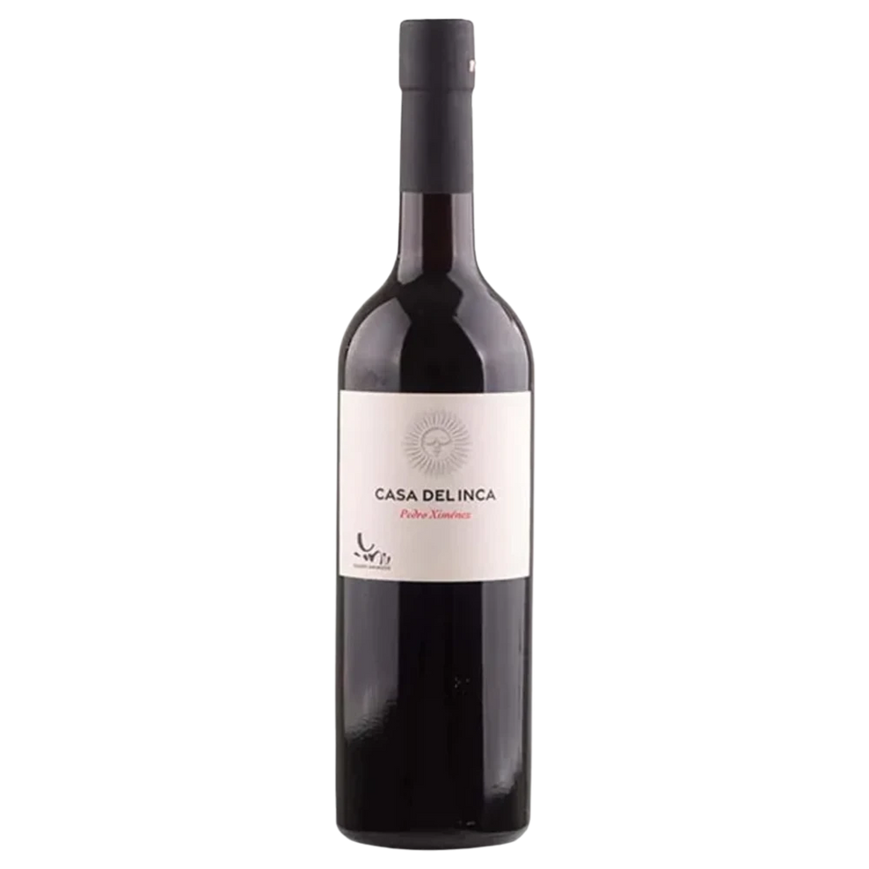 A bottle of 2021 Equipo Navazos Casa del Inca Pedro Ximénez 750ml Fortified Wine