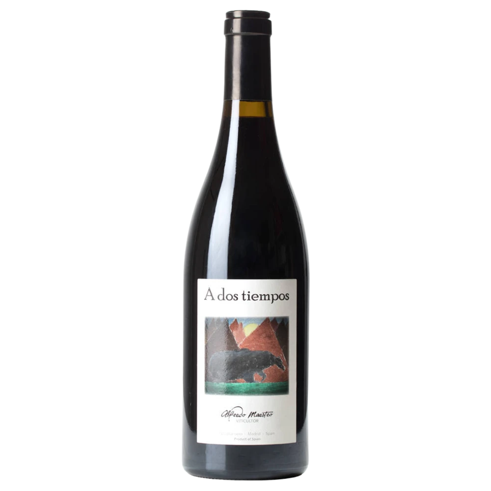 A bottle of 2023 Alfredo Maestro A Dos Tiempos 750ml Red Wine