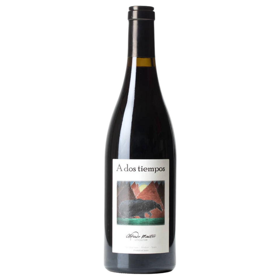 A bottle of 2023 Alfredo Maestro A Dos Tiempos 750ml Red Wine