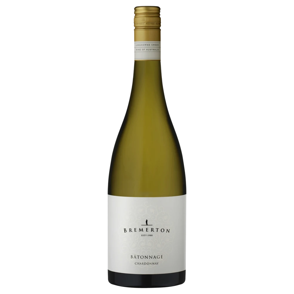 A bottle of 2024 Bremerton Batonnage Chard 750ml White Wine