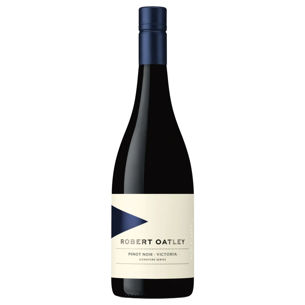A bottle of Robert Oatley Signature Pinot Noir YV Yarra Valley 2024 750ml Red Wine
