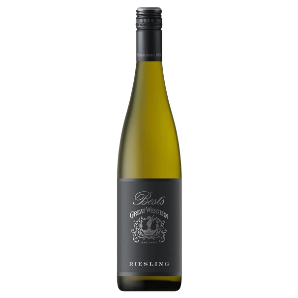A bottle of 2024 Bests GW Riesling Great Western 750ml White Wine