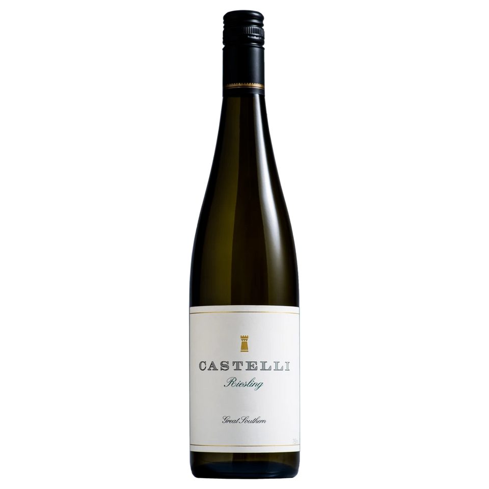 A bottle of 2024 Castelli Estate Riesling Great Southern 750ml White Wine