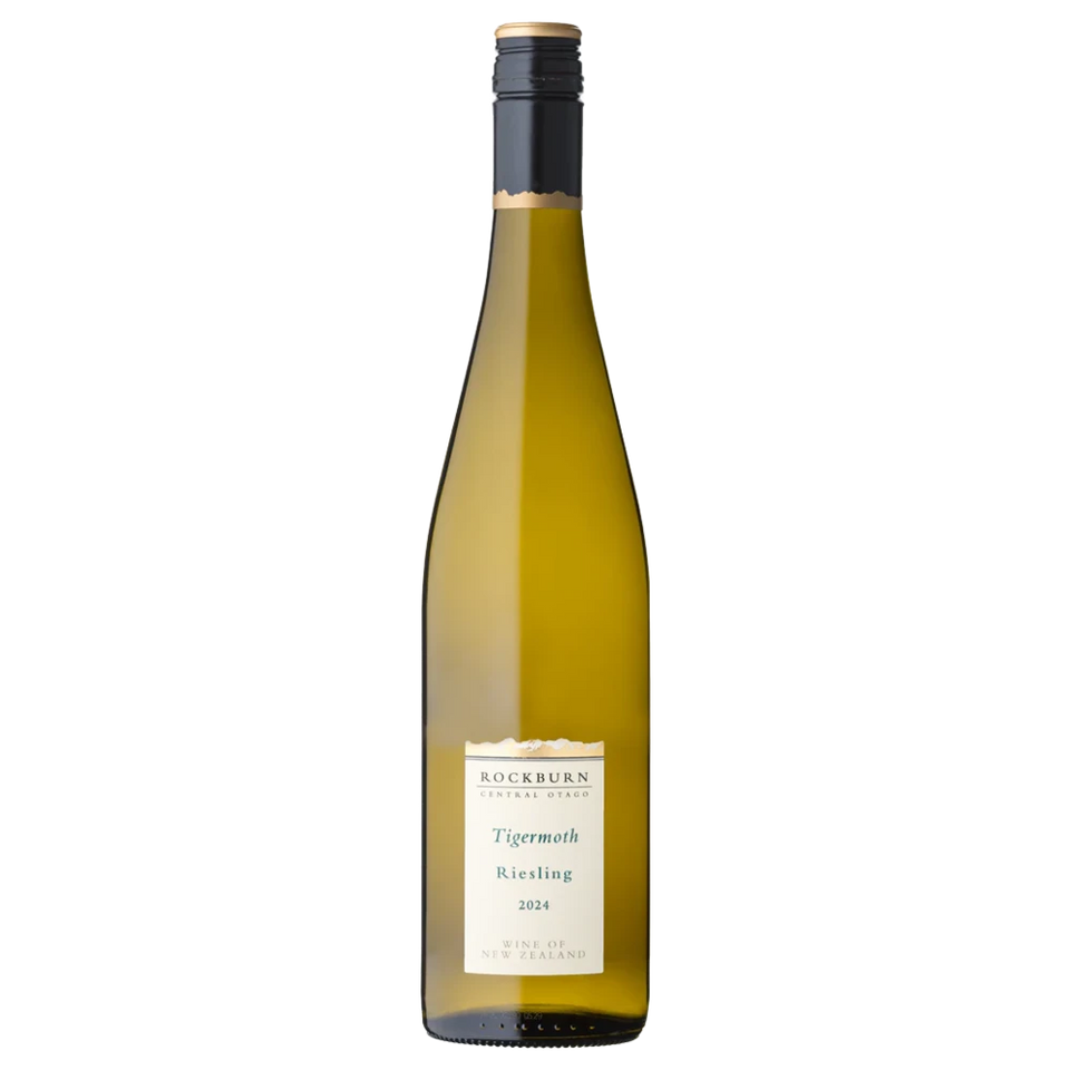 A bottle of 2024 Rockburn Tigermoth Riesling 750ml White Wine