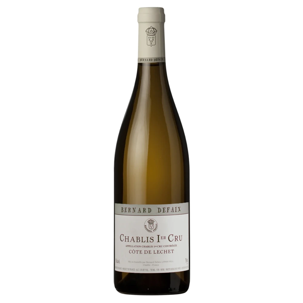 A bottle of 2023 Domaine Bernard Defaix Chablis 1er Cru Côte de Léchet () 1500ml White Wine