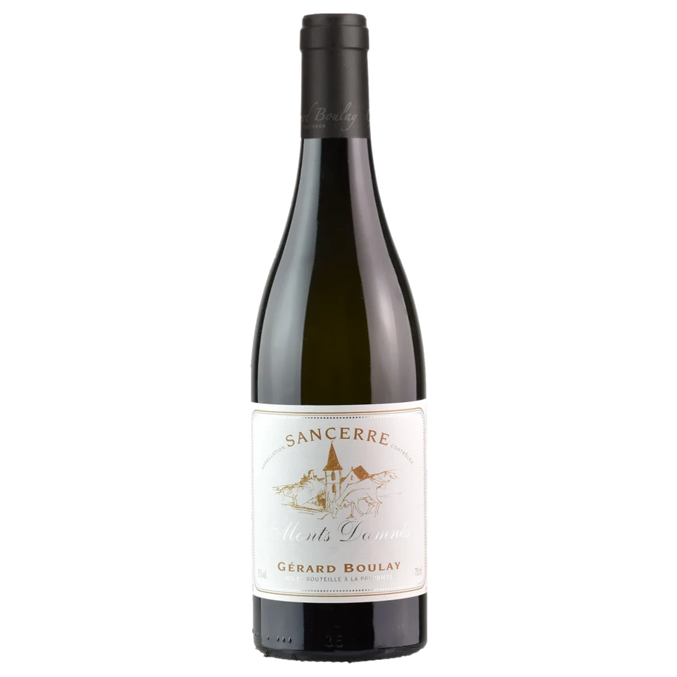 A bottle of 2023 Domaine Gérard Boulay Sancerre Les Monts Damnés 750ml White Wine