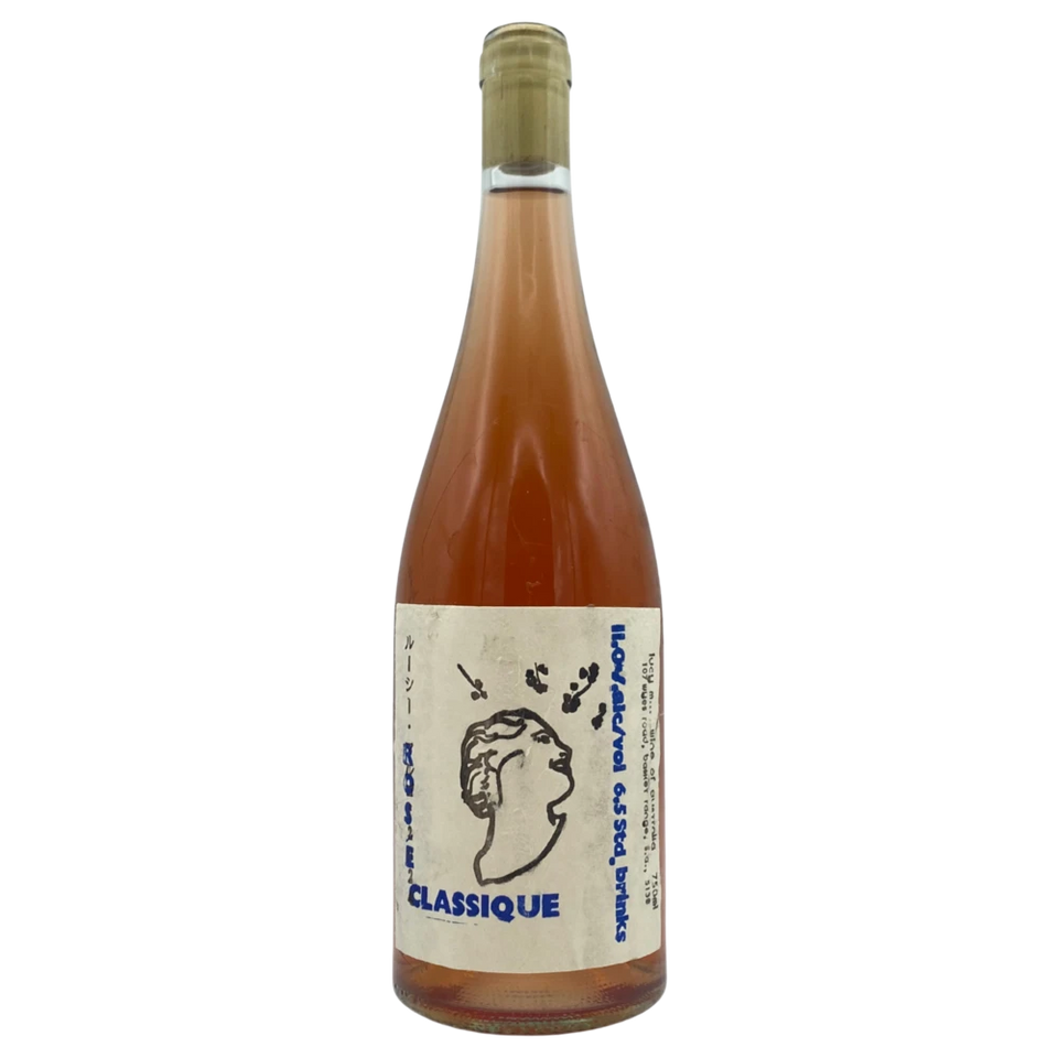 A bottle of 2024 Lucy M. Rosé Classique 750ml Sparkling Wine