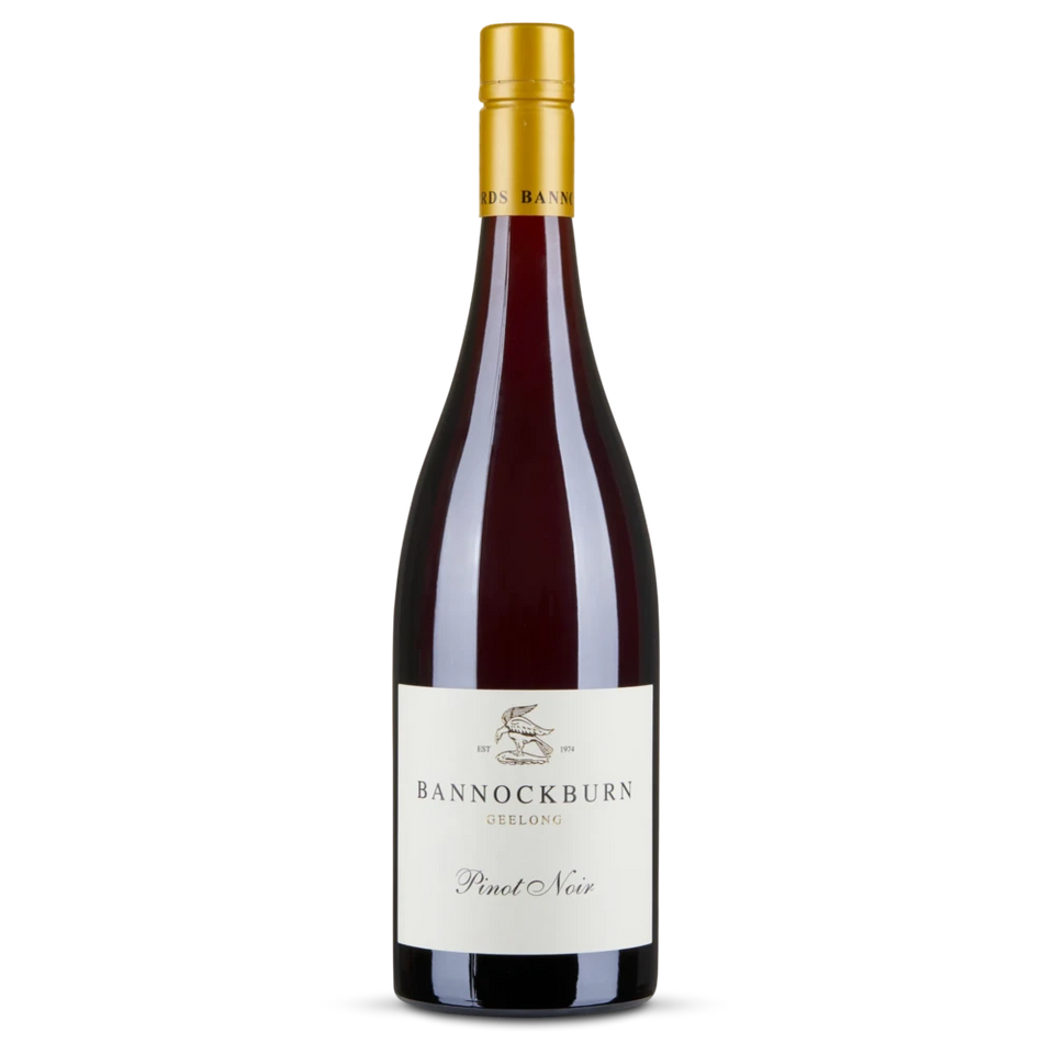 A bottle of 2024 Bannockburn Pinot Noir 750ml Red Wine