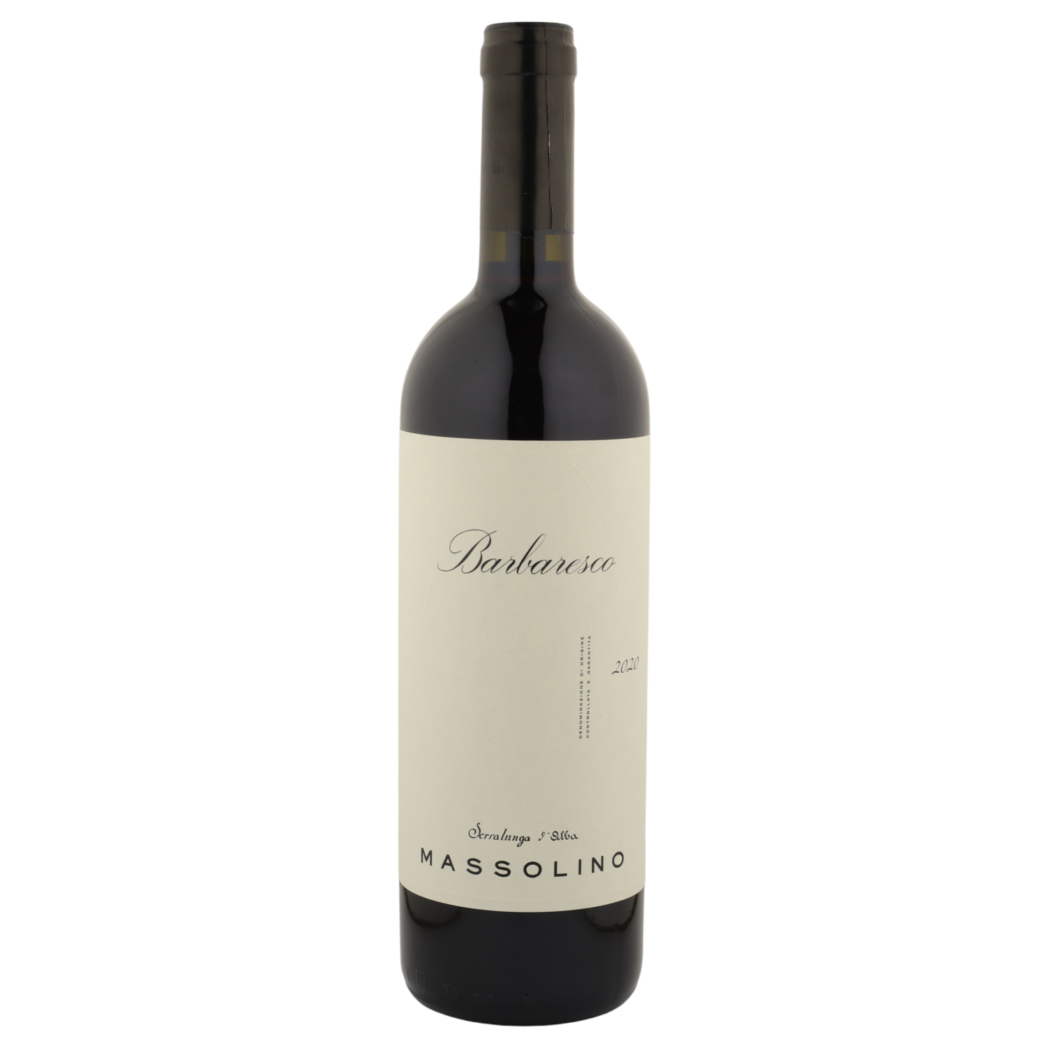 A bottle of 2022 Massolino Barbaresco 750ml Red Wine