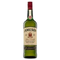 A bottle of NV Jameson Blended Irish Whiskey 700mL 700ml