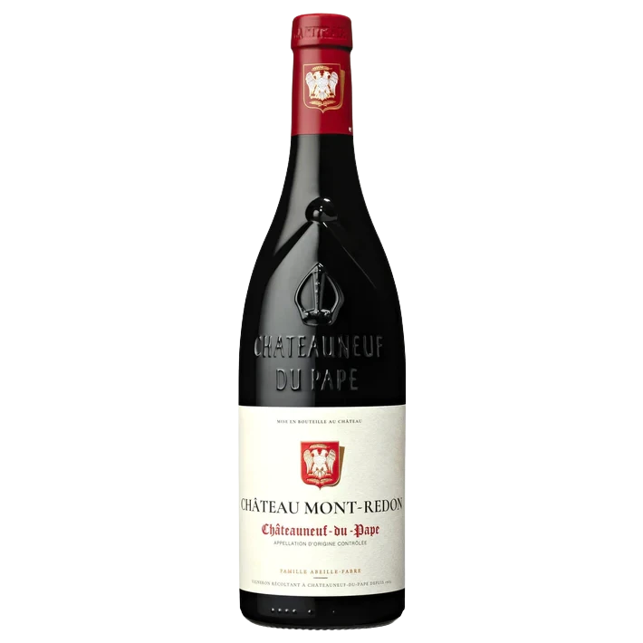 A bottle of 2017 Chateau Mont Redon Le Plateau Chateauneuf Du Pape 1500ml Red Wine