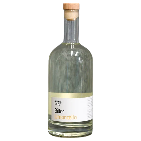 A bottle of Autonomy Bitter Limoncello 25% 700ML 700ml