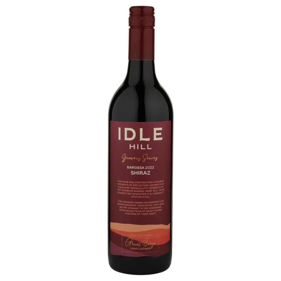 A bottle of 2022 Idle Hill Growers Series Barossa Shiraz 750ml Red Wine