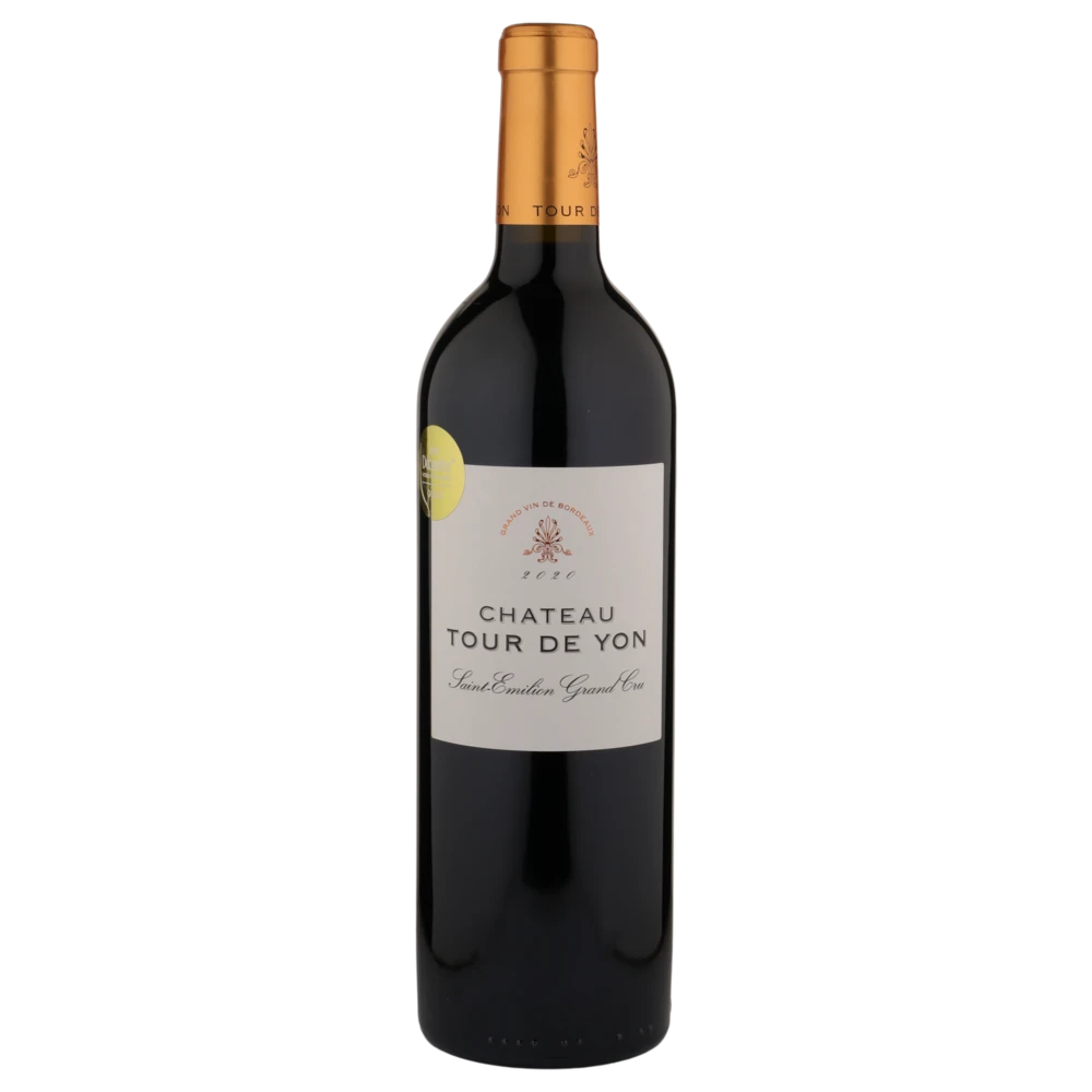 A bottle of 2020 Château Tour de Yon Saint-Émilion Grand Cru 750ml Red Wine