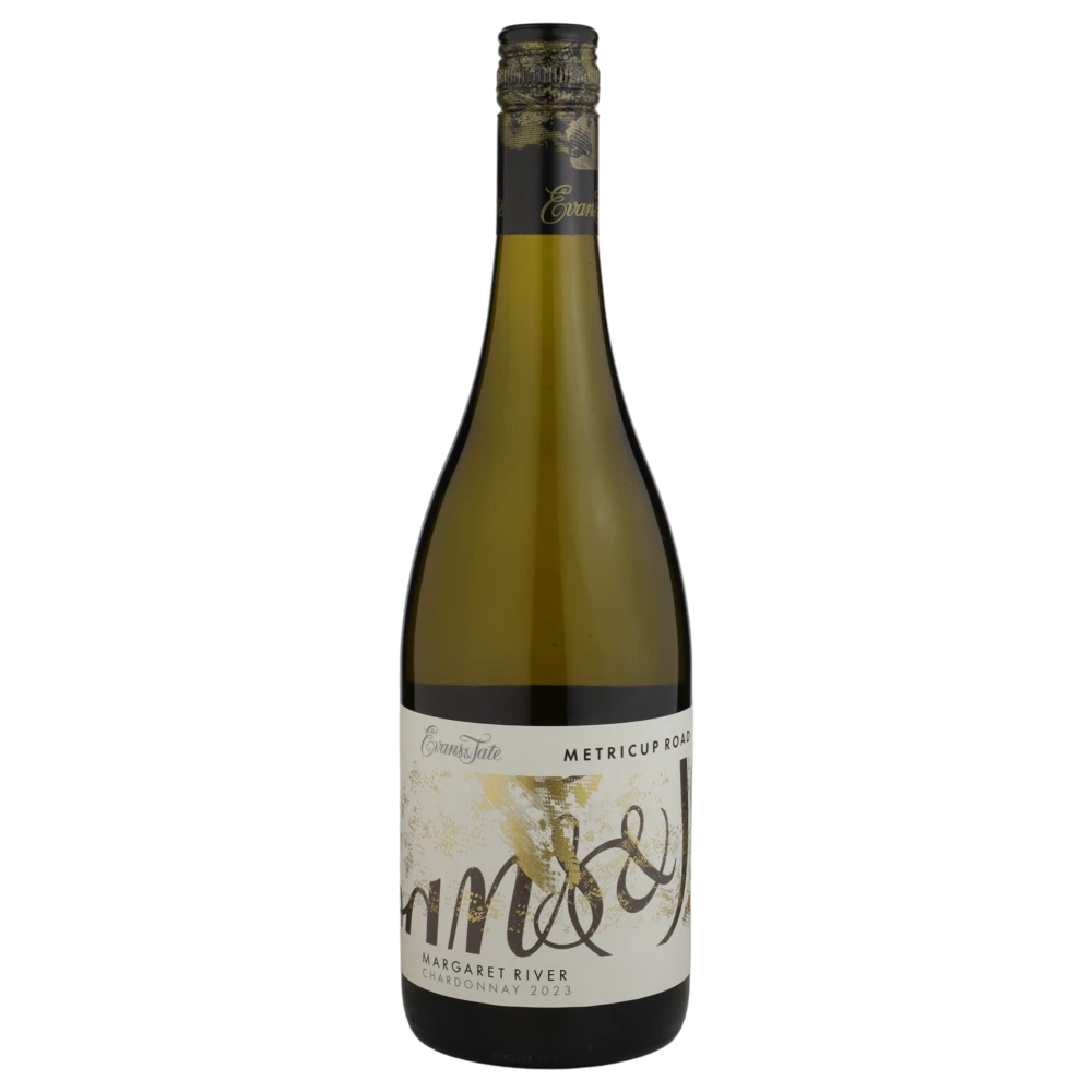 A bottle of 2023 Evans & Tate Metricup Road Chardonnay 750ml White Wine