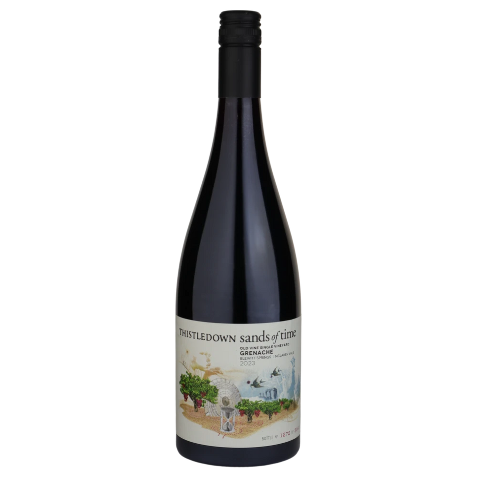 A bottle of 2023 Thistledown Sands Of Time Grenache 750ml Red Wine