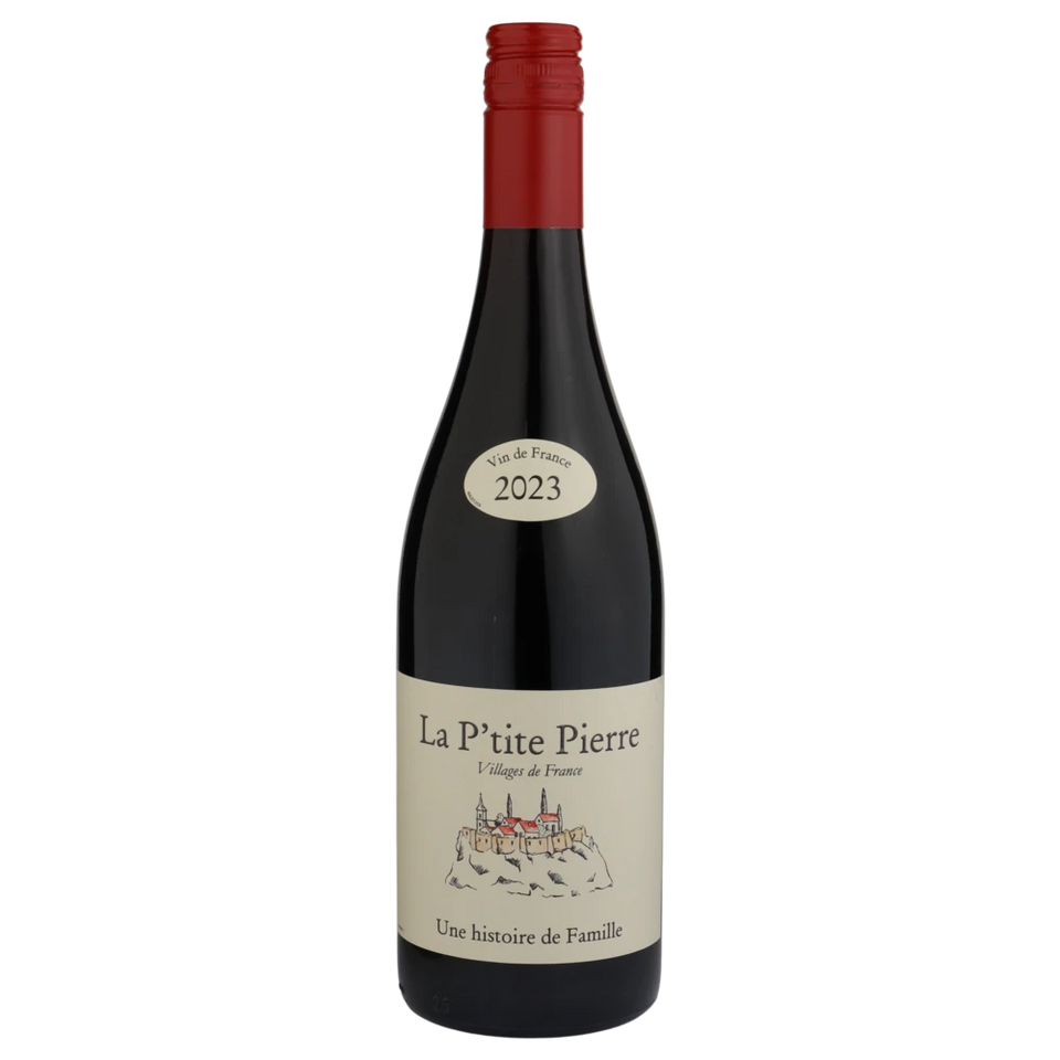 A bottle of 2023 La P'tite Pierre Rouge 750ml Red Wine