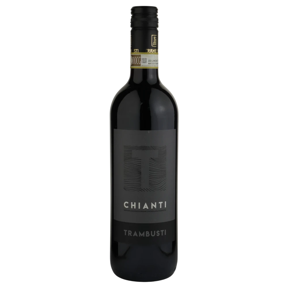 A bottle of 2023 Trambusti Chianti DOCG 750ml Red Wine