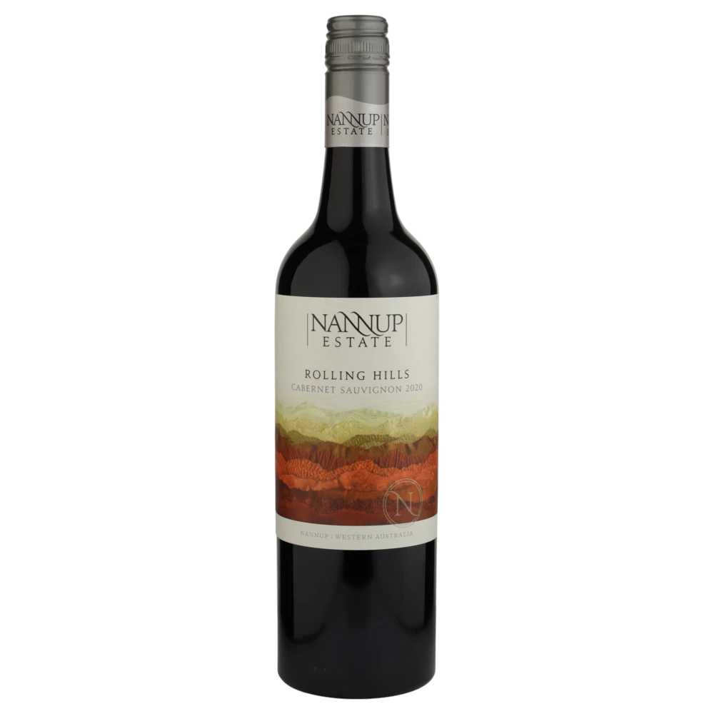 A bottle of 2020 Nannup Estate Rolling Hills Cabernet Sauvignon 750ml Red Wine