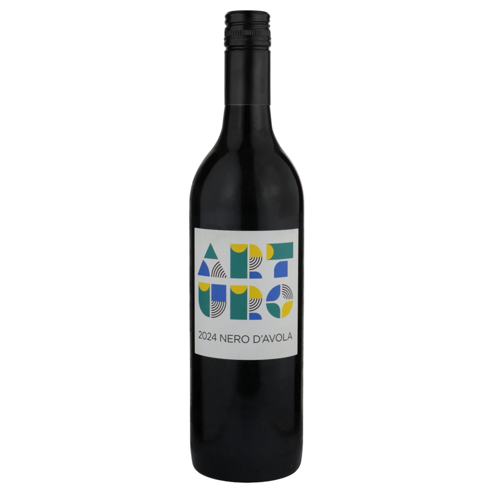 A bottle of 2024 Arturo Nero d'Avola 750ml Red Wine