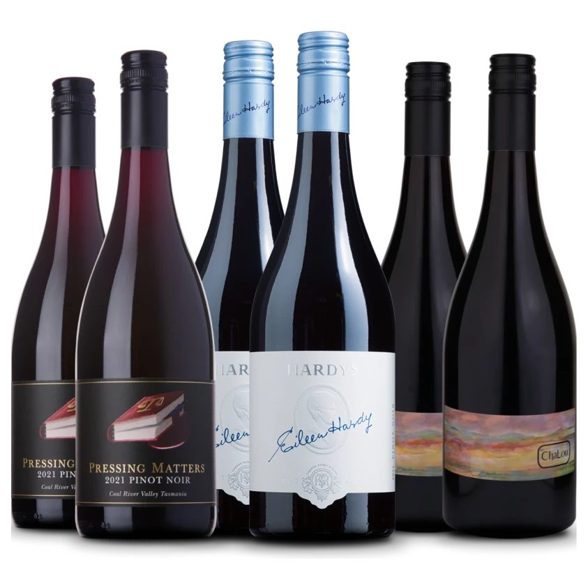A collection of Premium Pinot Masterclass 6pack from The Wine Collective