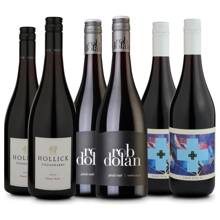 A collection of Classy Pinot Noir 6pack from The Wine Collective