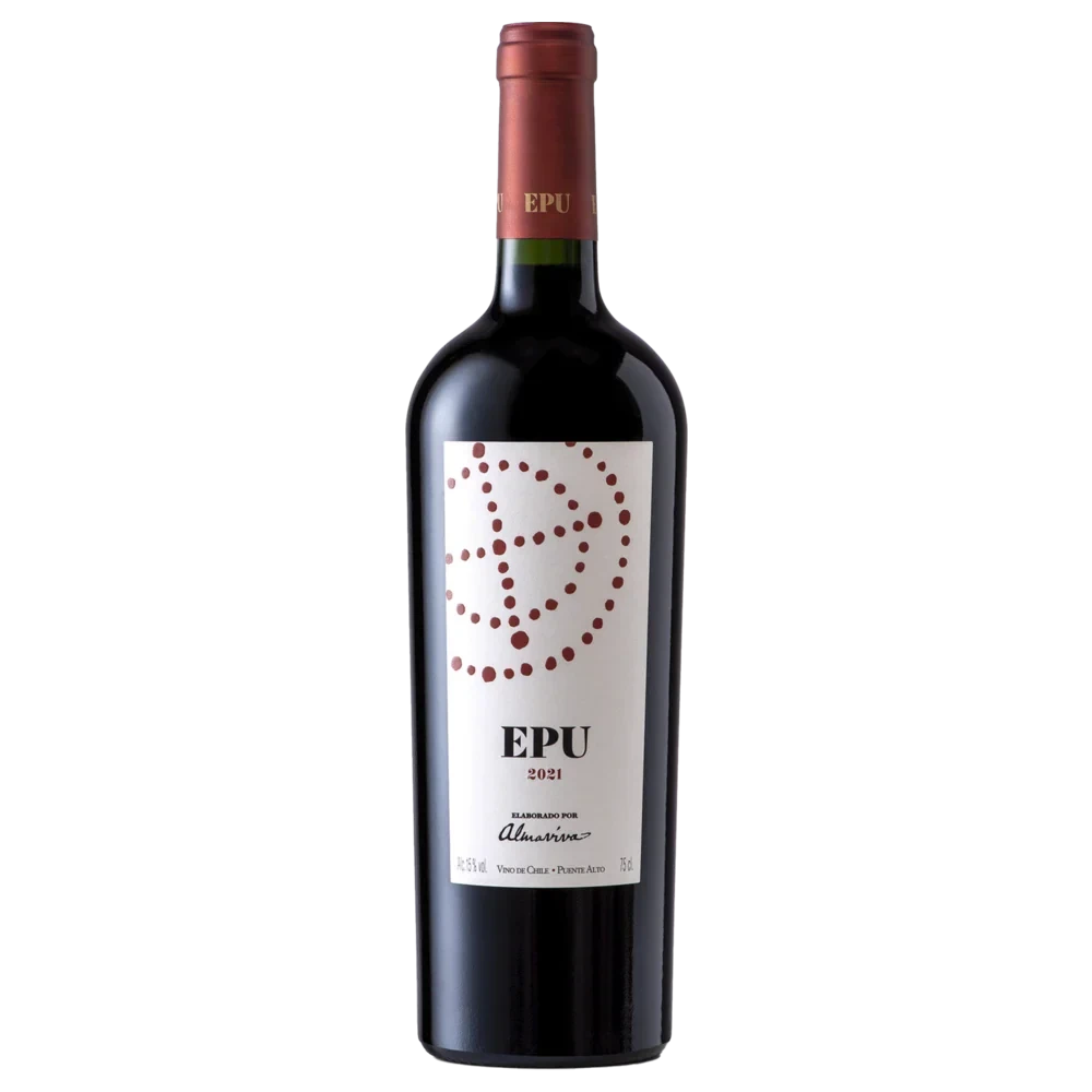A bottle of 2021 Epu 750ml Red Wine