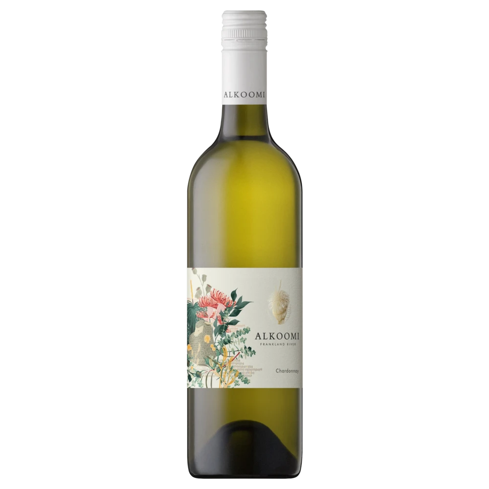 A bottle of 2024 Alkoomi Grazing Chardonnay 750ml White Wine