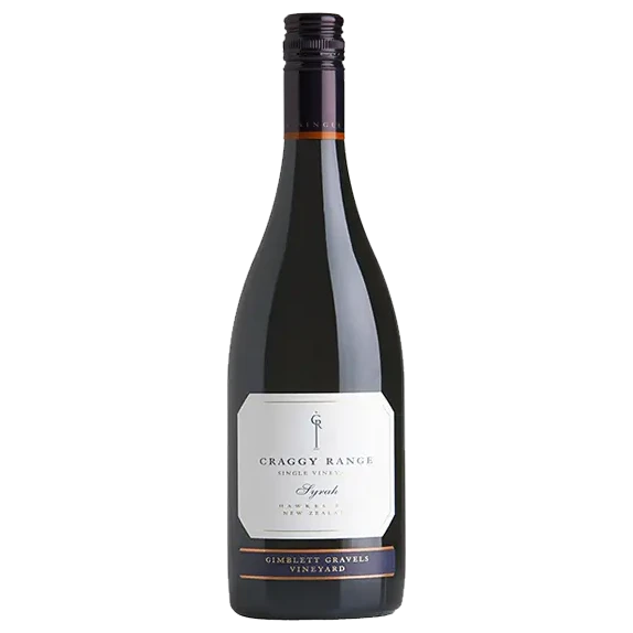 A bottle of 2023 Craggy Range Hawkes Bay Appellation Syrah 750ml Red Wine