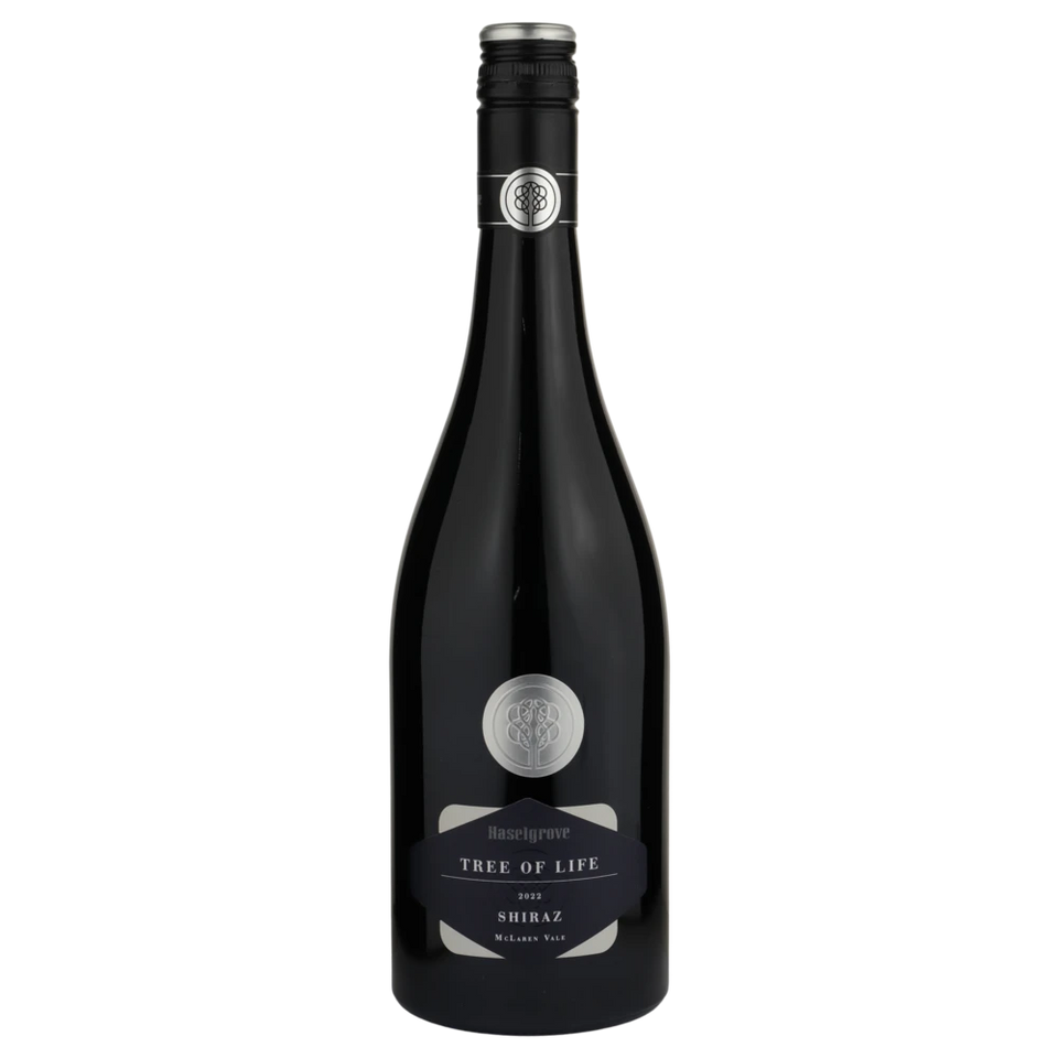 A bottle of Haselgrove Tree Of Life McLaren Vale Shiraz 2022 (BIC Winner) 750ml Red Wine