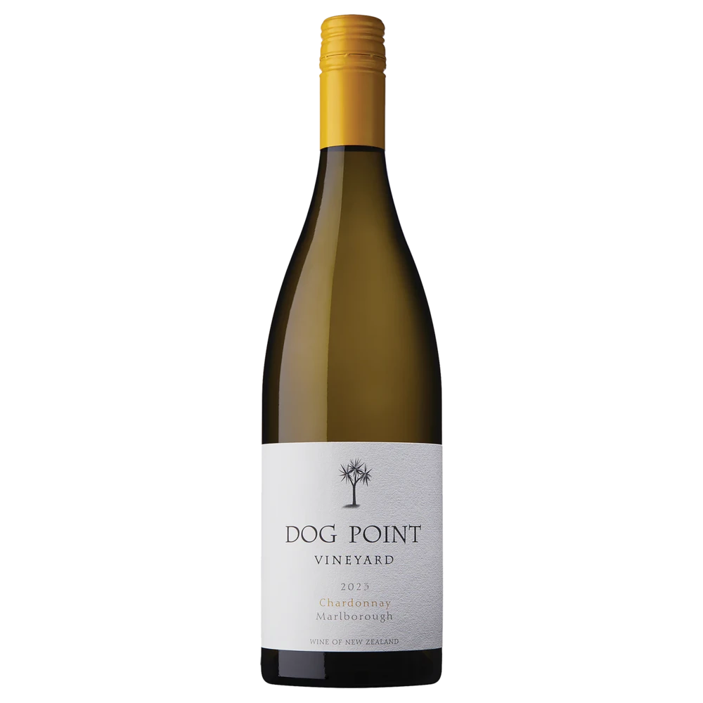 A bottle of 2023 Dog Point Chardonnay 750ml White Wine