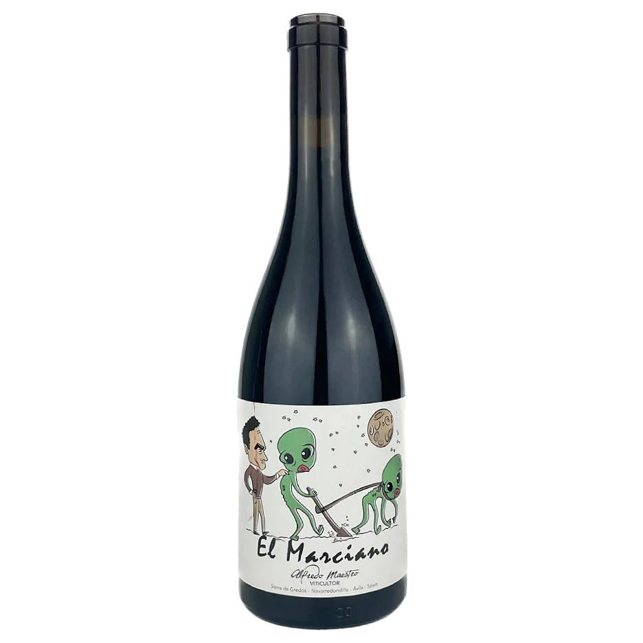 A bottle of 2023 Alfredo Maestro El Marciano 750ml Red Wine