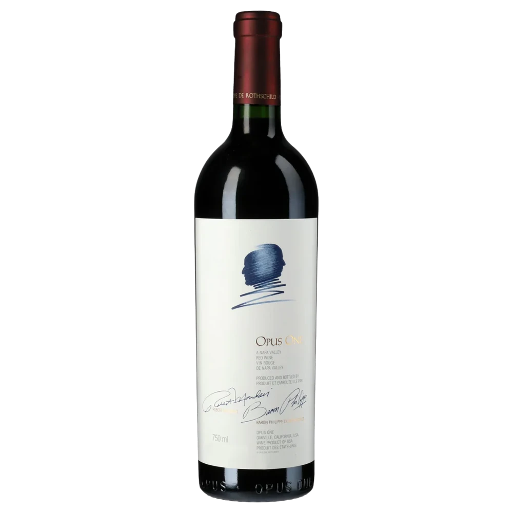 A bottle of Opus One 2021 750ml Red Wine