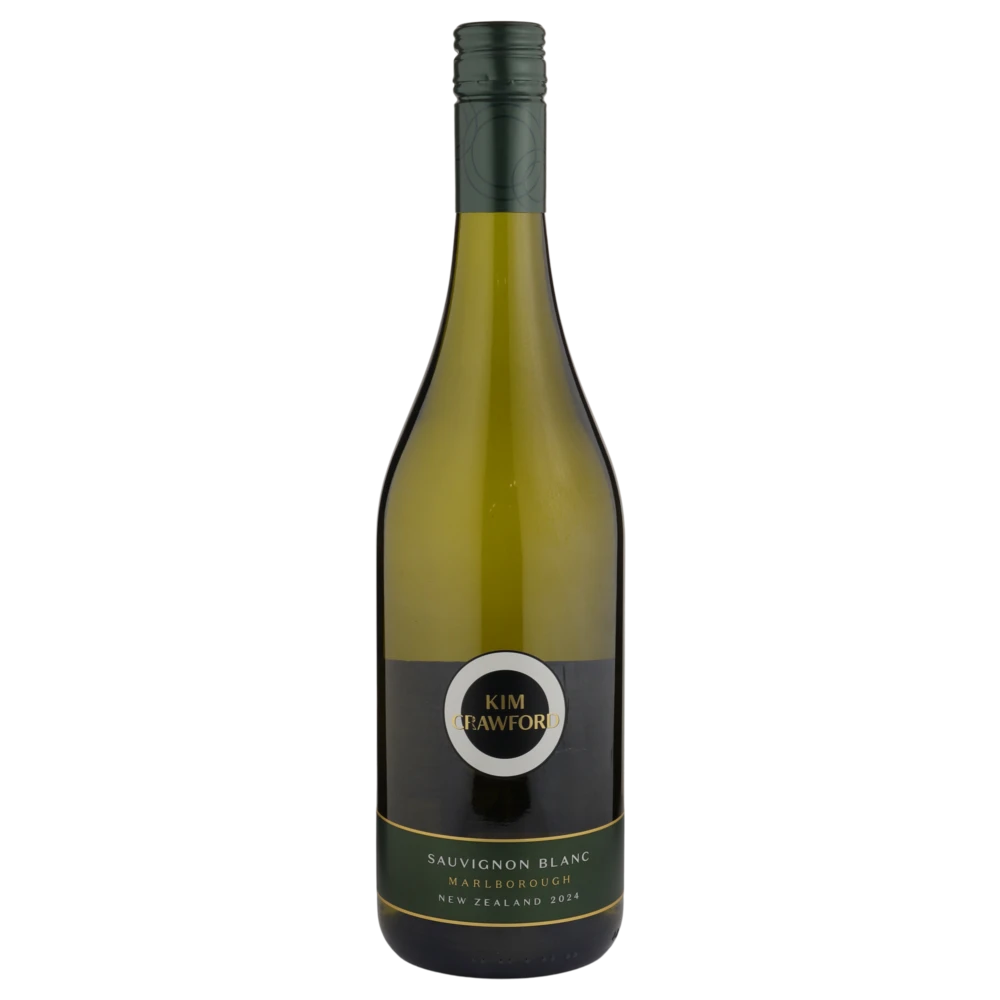 A bottle of 2024 Kim Crawford Marlborough Sauvignon Blanc 750ml White Wine