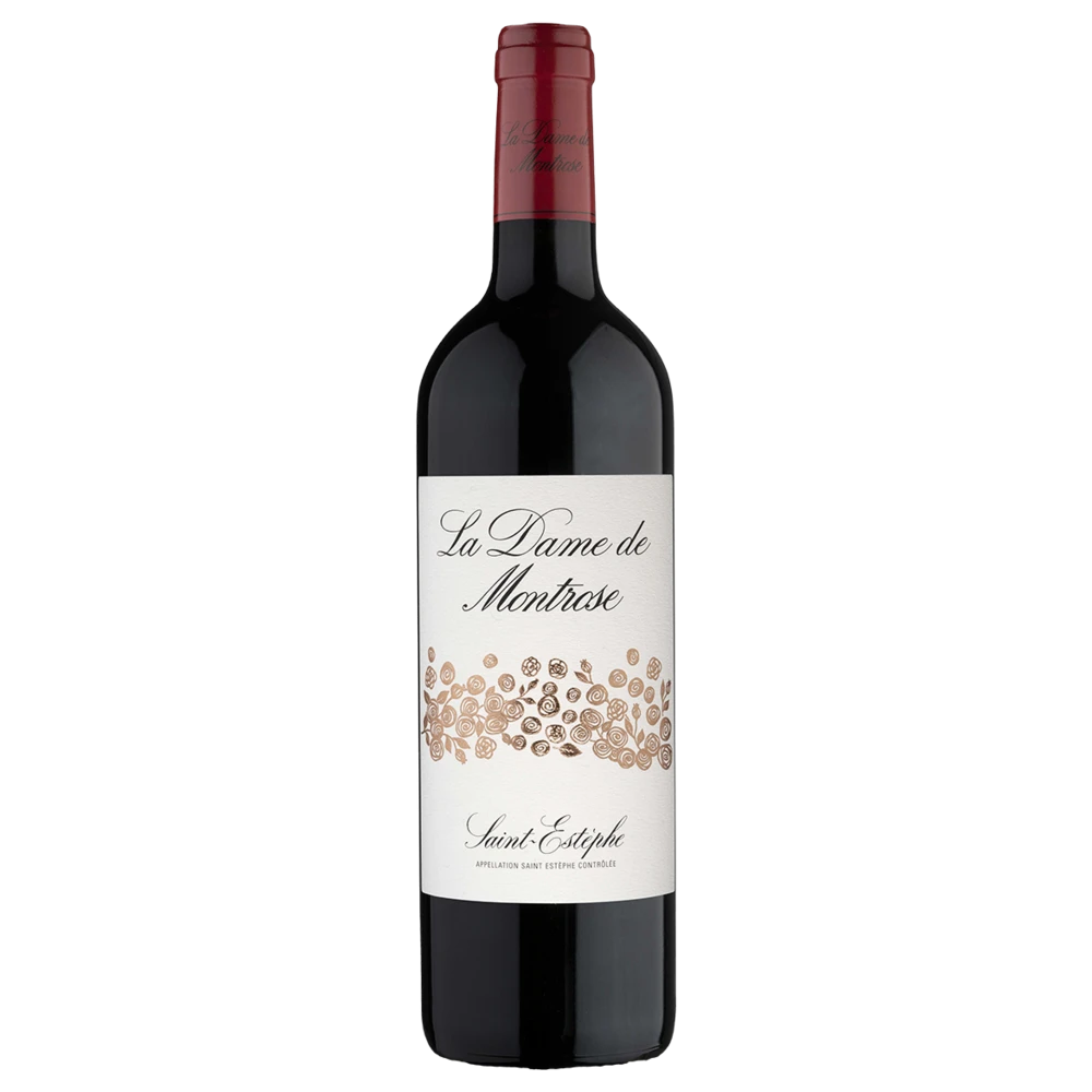 A bottle of La Dame De Montrose 2021 3000ml Red Wine