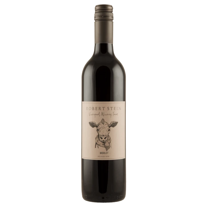 A bottle of 2024 Robert Stein Farm Series Merlot 750ml Red Wine