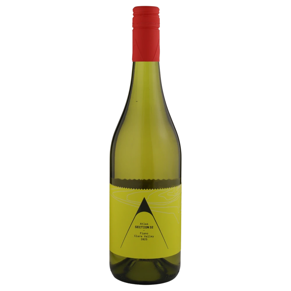 A bottle of 2025 Atlas Wines Section 32 Clare Valley Fiano 750ml White Wine