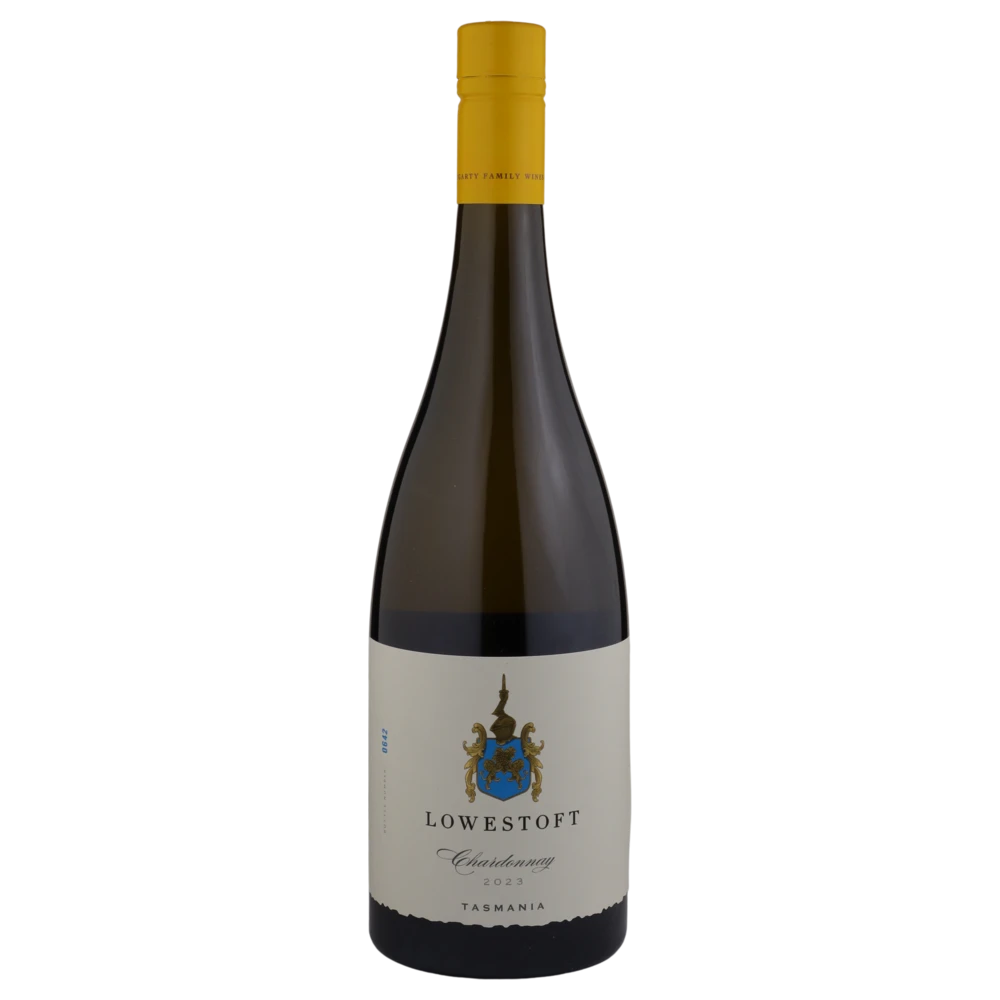 A bottle of 2023 Lowestoft Estate Chardonnay 750ml White Wine