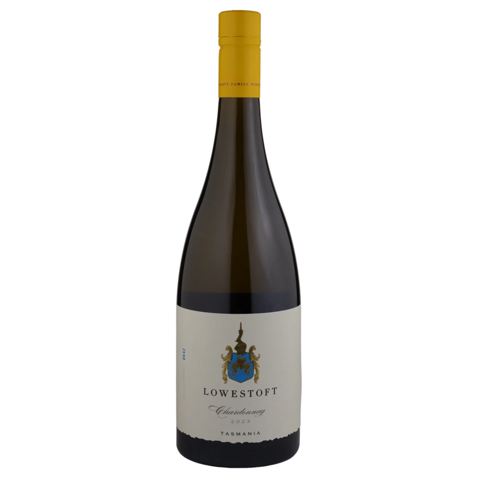 A bottle of 2023 Lowestoft Estate Chardonnay 750ml White Wine