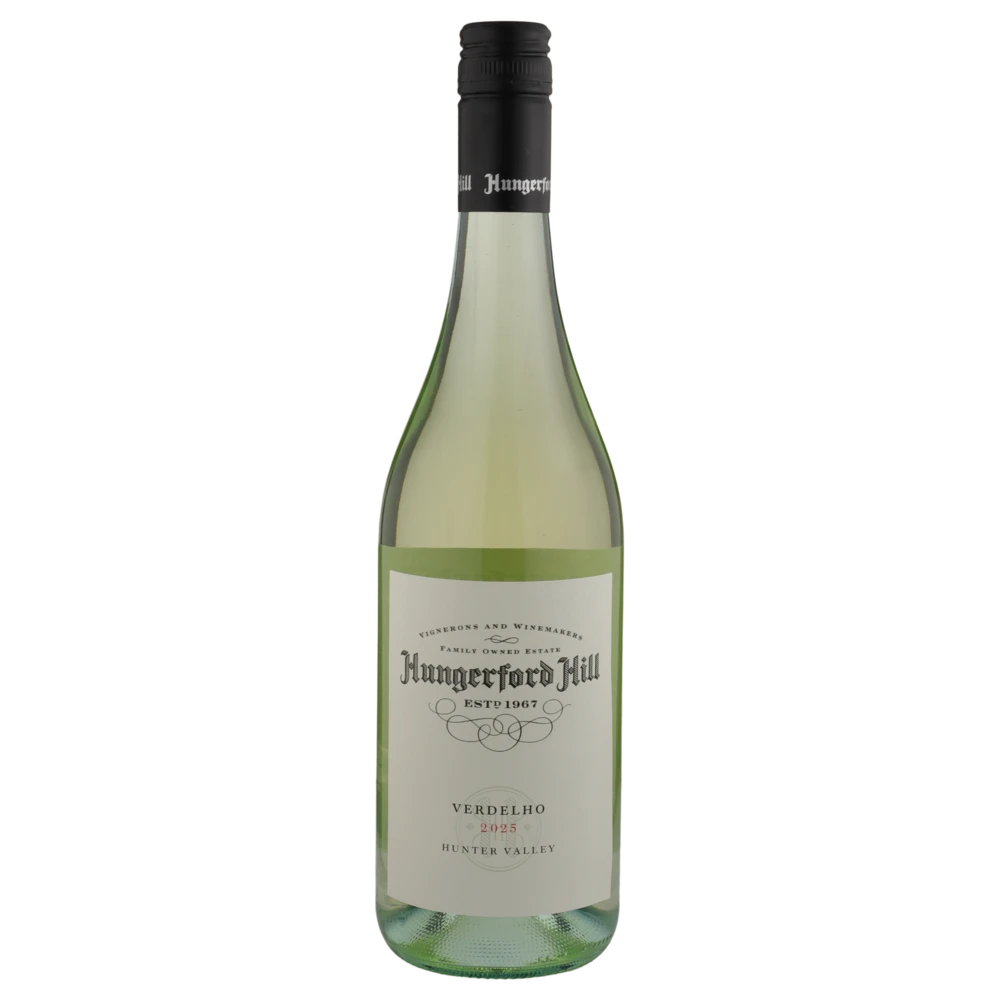 A bottle of 2025 Hungerford Hill Hunter Valley Verdelho 750ml White Wine