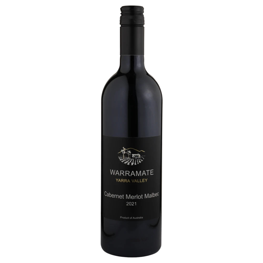 A bottle of 2021 Warramate Cabernet Blend 750ml Red Wine