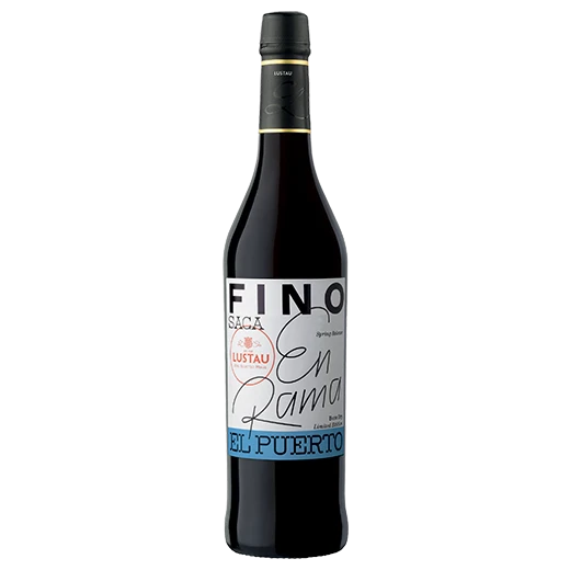A bottle of 2022 Lustau ‘En Rama’ Fino del Puerto 500ml