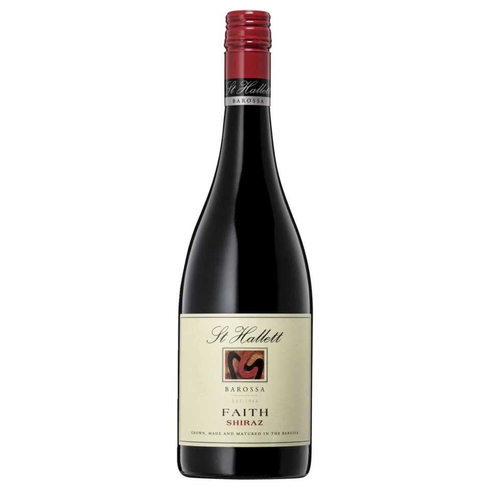 A bottle of 2023 St Hallett Faith Shiraz 750ml Red Wine