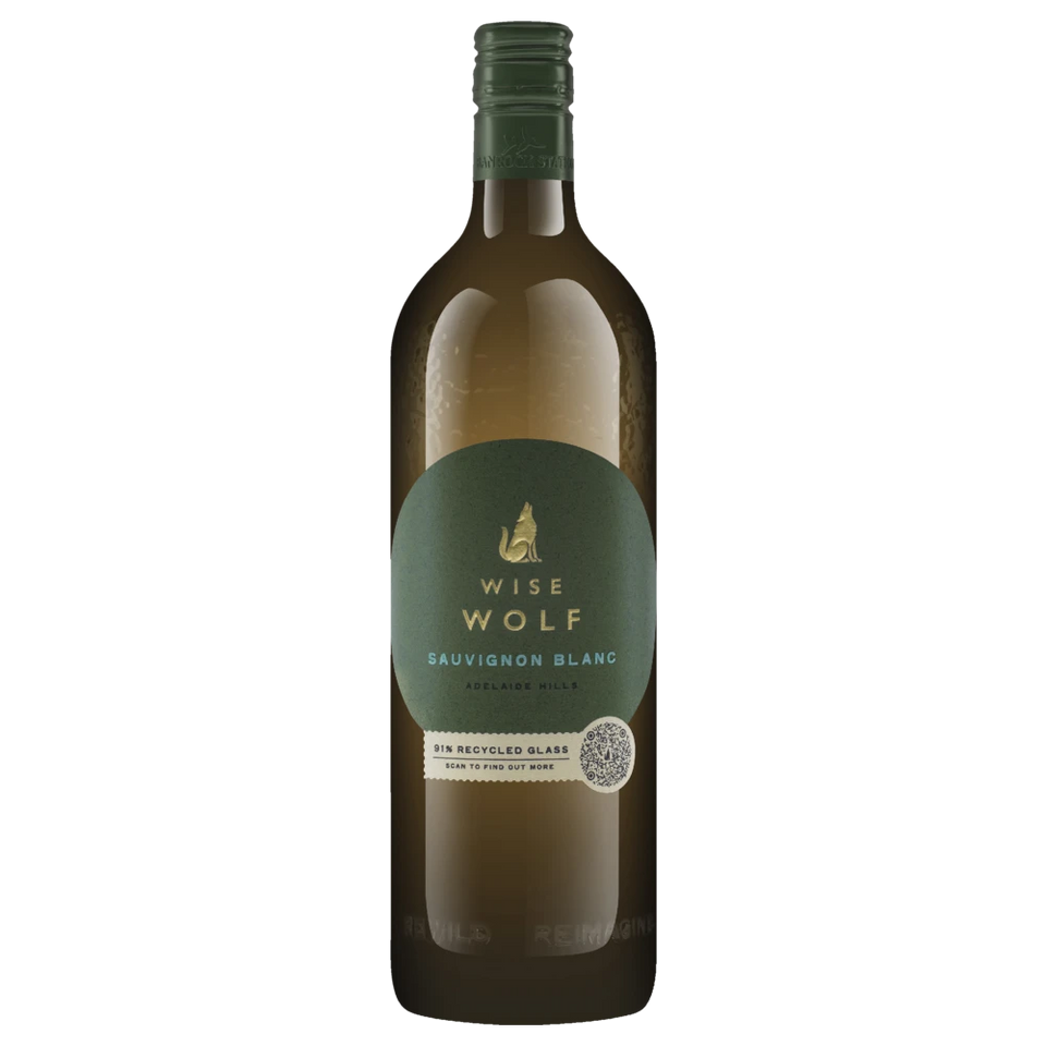 A bottle of 2023 Wise Wolf Sauvignon Blanc 750ml White Wine