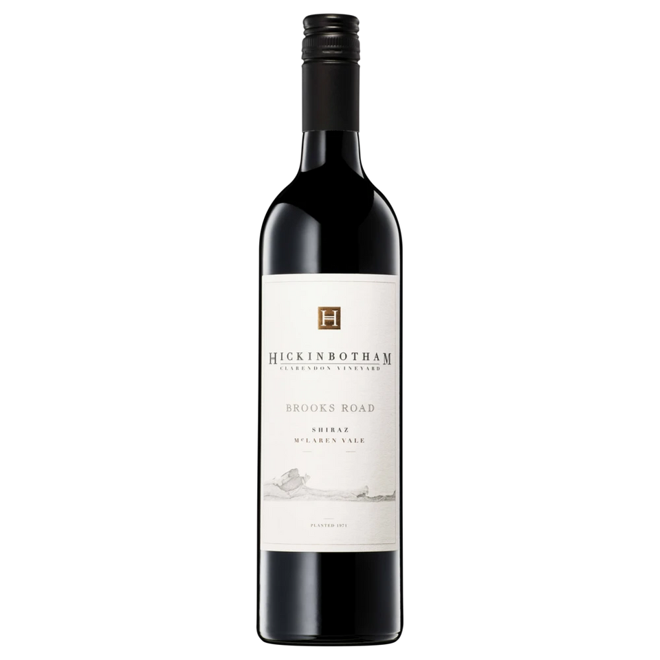 A bottle of 2012 Hickinbotham Clarendon Vineyard Brooks Road Shiraz Museum Release 750ml Red Wine