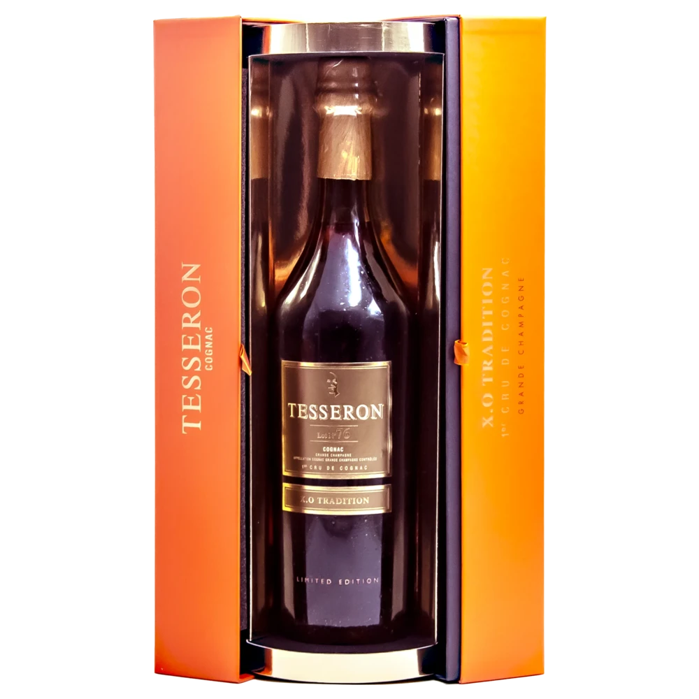 A bottle of Cognac Tesseron Lot 76 XO Tradition 1750mL 1750ml