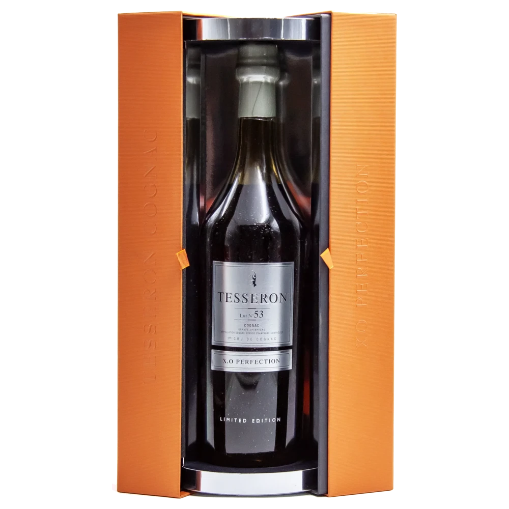 A bottle of Cognac Tesseron Lot 53 XO Perfection 1750mL 1750ml