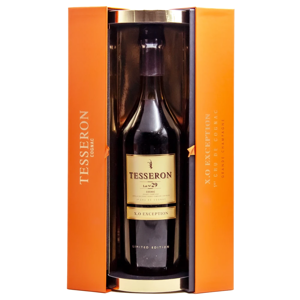A bottle of Cognac Tesseron Lot 29 XO Exception 1750mL 1750ml